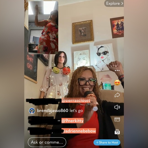 LIVE Share Show FLYER🎬💃🏽Lupus Warrior & Mastectomy🎗️SURVIVOR💟!500LIKES&PARTY🥳‼️ - Picture 4 of 17